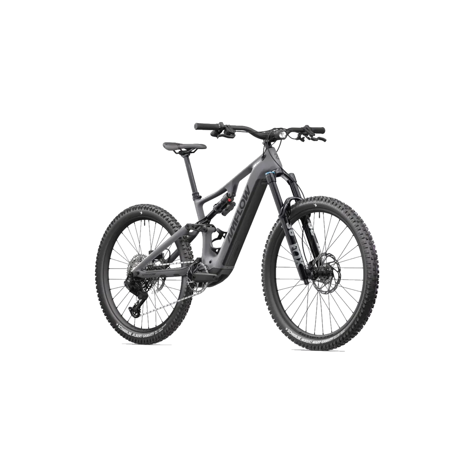 AMFLOW PR Carbon front three-quarter view in basalt grey