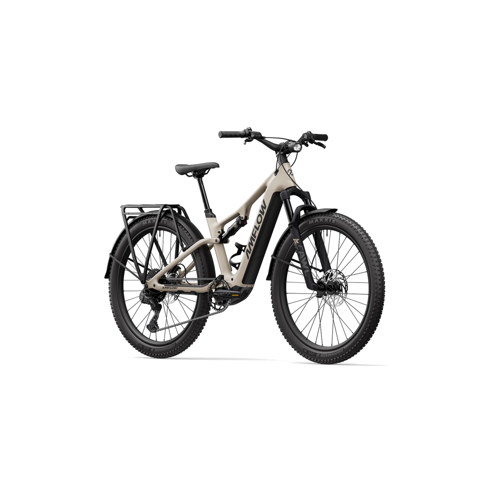AMFLOW TL Carbon front three-quarter view