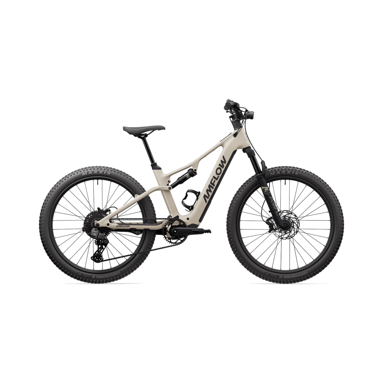 AMFLOW TL Carbon drive-side view without rack and fenders