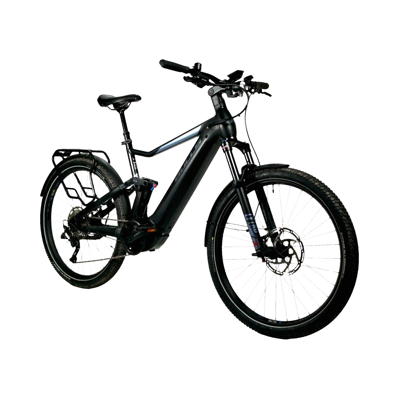 BULLS Iconic EVO TR 1 750 angled view in black