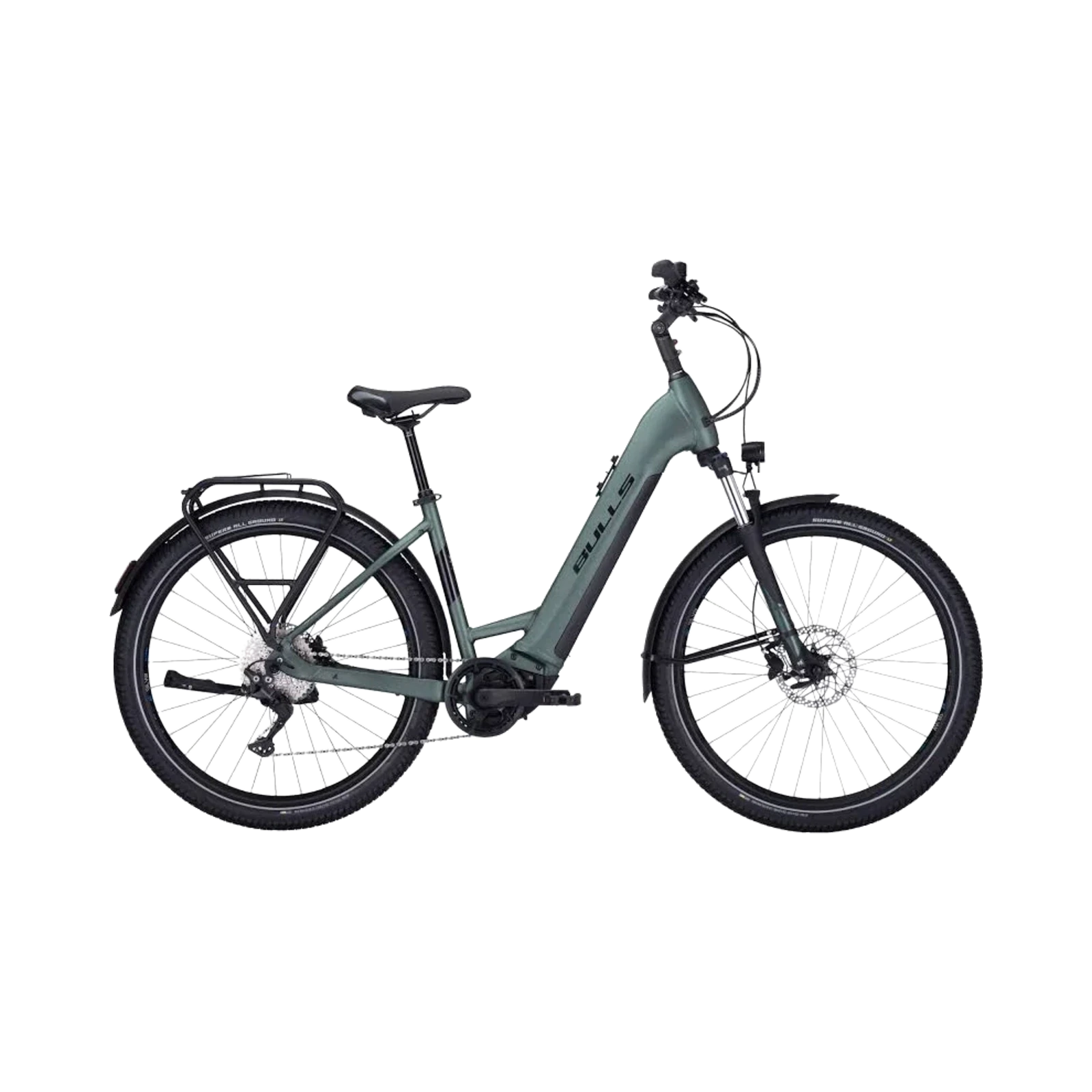BULLS Iconic EVO TR 1 750 side view in teal
