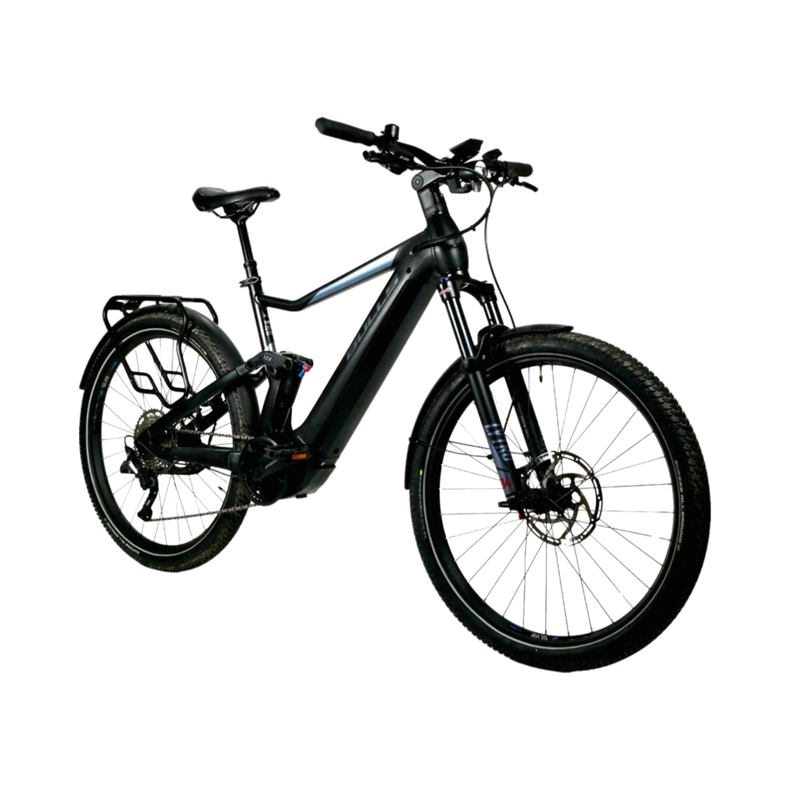 BULLS Iconic EVO TR 1 750 stance view in black