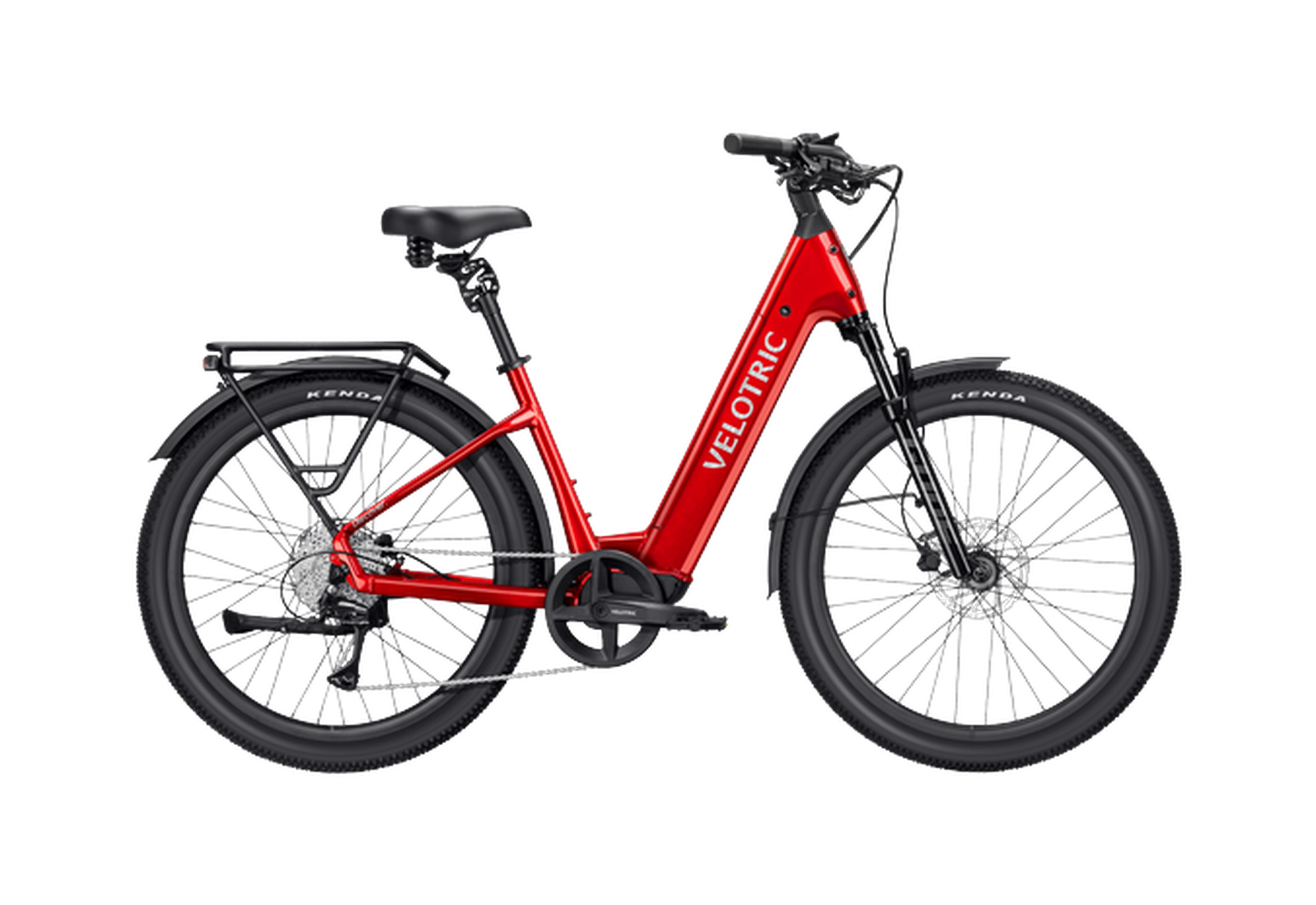 Velotric Discover 3 in cherry crimson